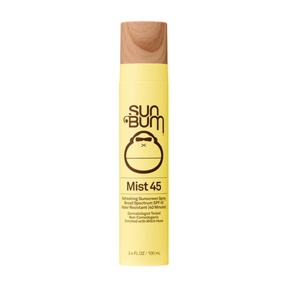 Sun Bum Original SPF 45 Broad Spectrum Sunscreen Mist - Travel Size, 3.4 oz Sun Bum
