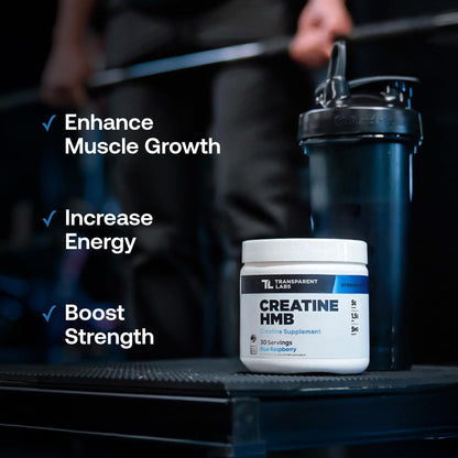 Transparent Labs Grass-Fed Whey Protein Isolate (30 Servings, French Vanilla) & Creatine HMB (30 Servings, Tropical Punch)