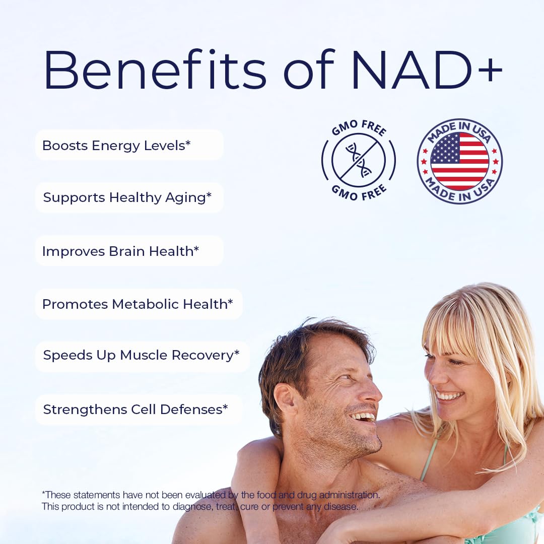 NAD+ Supplement 1000 mg High Absorption – Supports Energy, Cellular Health, Brain Function, and Healthy Aging – Pure NAD Formula with 60 Capsules ATEMPO NATURAL LIFESTYLE buy australia supplements