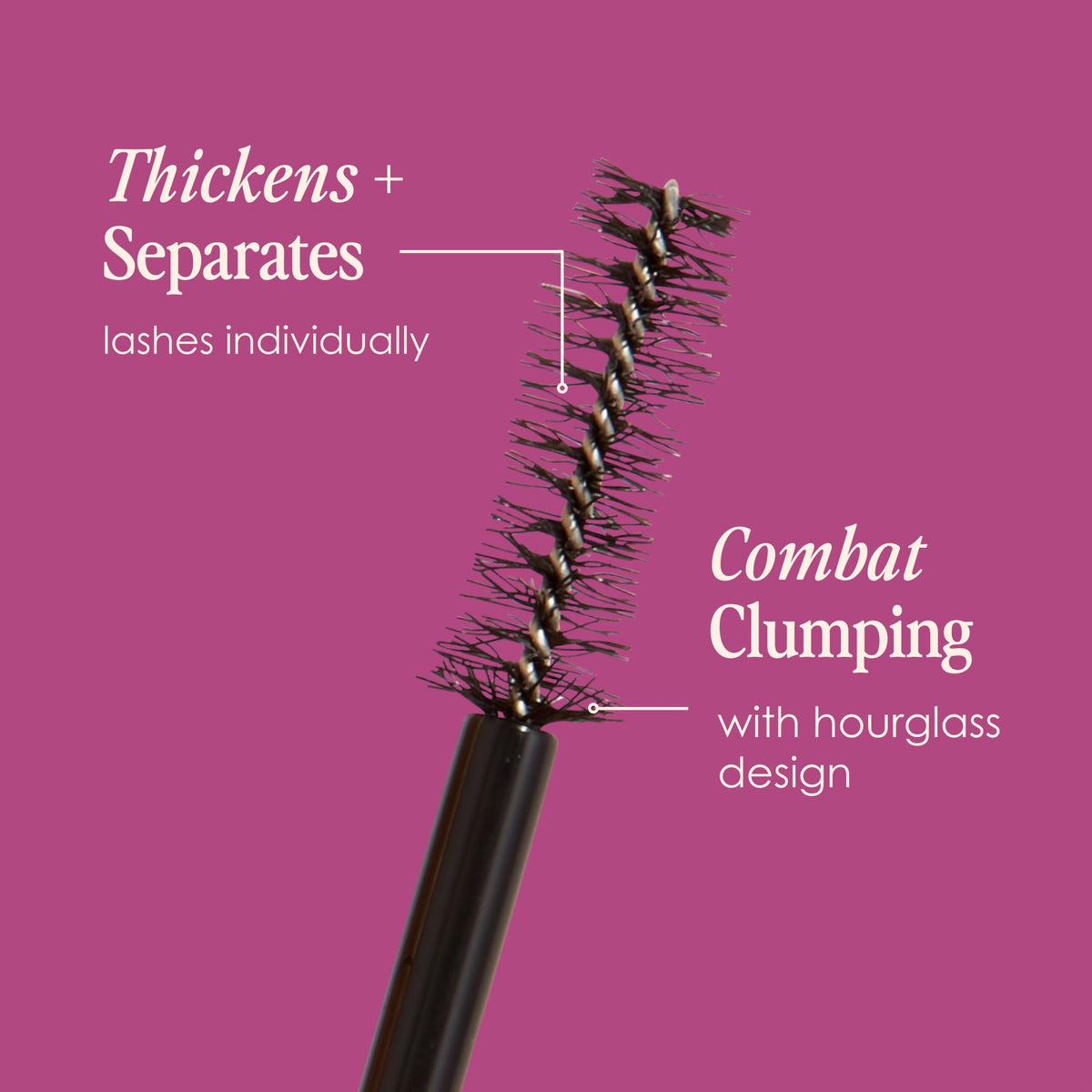 Grande Cosmetics GrandeDRAMA Intense Thickening Mascara, Black, 0.32 oz Grande Cosmetics