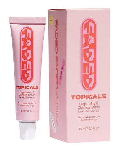 Topicals Faded Brightening and Clearing Serum | Reduces Discoloration, Post-Blemish Marks, Scars and Spots Topicals