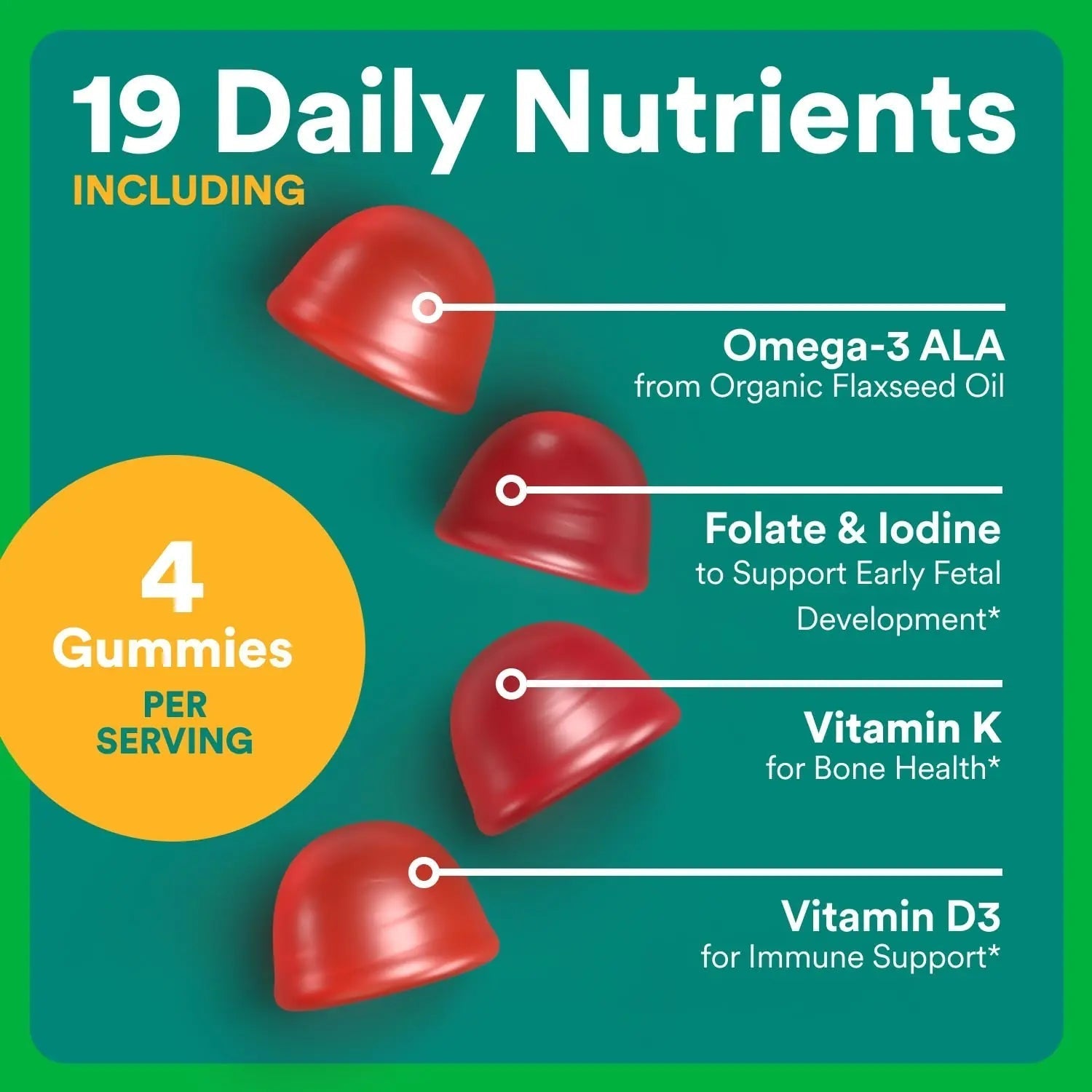 SmartyPants Organic Prenatal Vitamins for Women, Multivitamin Gummies: Biotin, Methylfolate, Omega 3 (ALA), Vitamin D3, C, Vitamin B12, B6, A, K2 & Zinc SmartyPants buy australia supplements