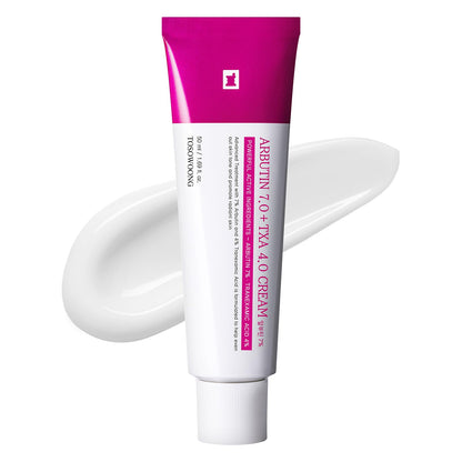 TOSOWOONG Arbutin 7% + Tranexamic Acid 4% Cream for Dark Spots, Brightening TOSOWOONG