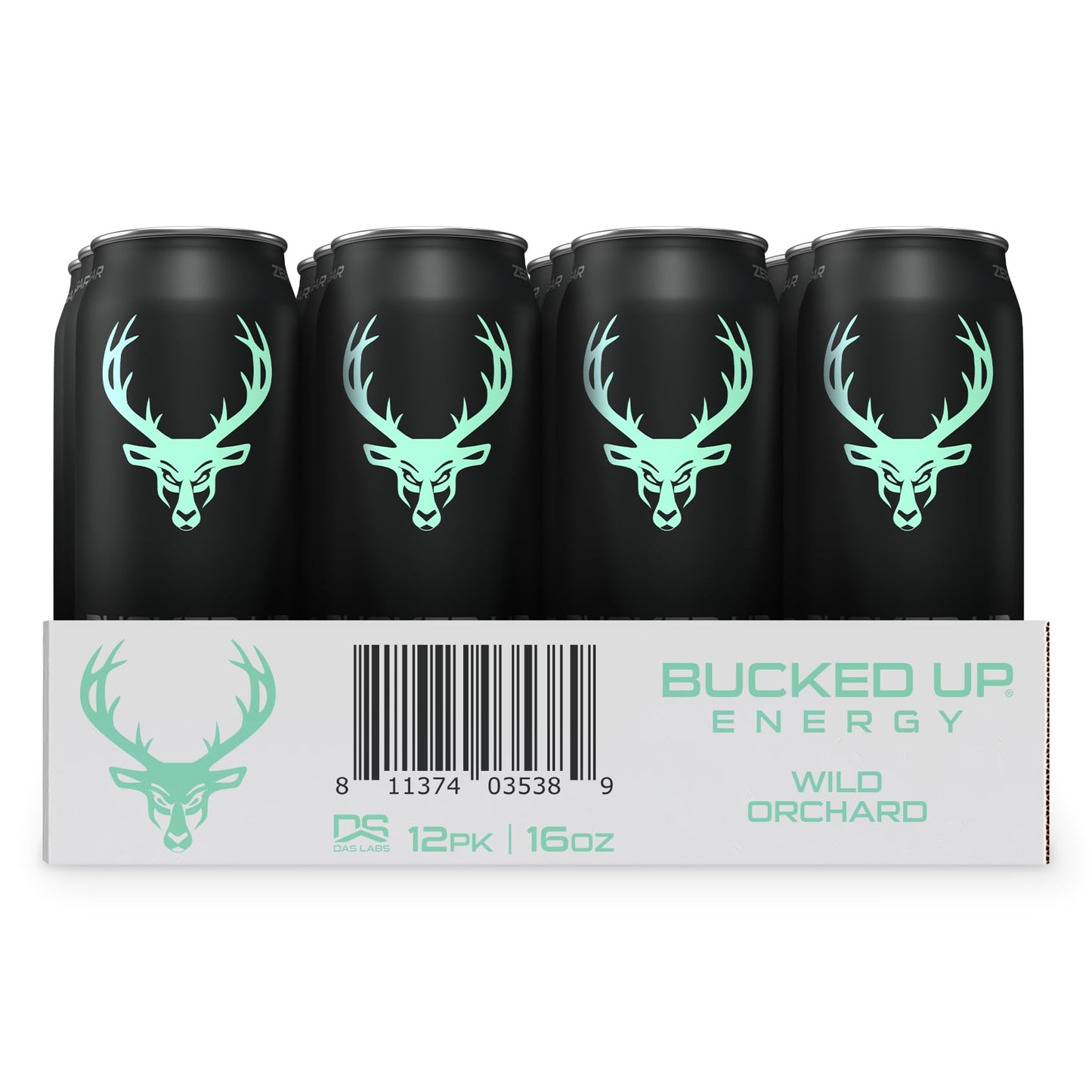 Bucked Up Energy Drink 300mg (Blood Raz) (12 CT)