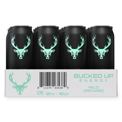 Bucked Up Energy Drink 300mg (Blood Raz) (12 CT)