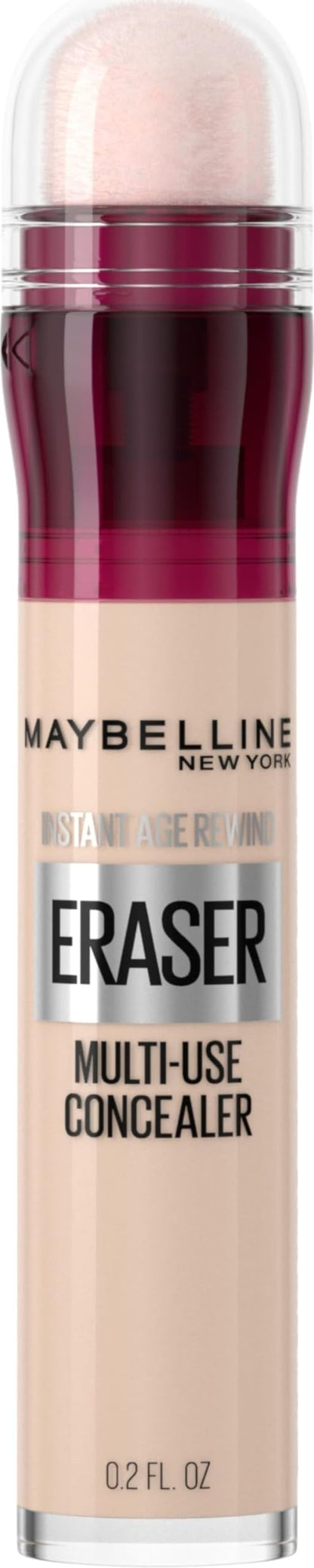 Maybelline Instant Age Rewind Eraser Dark Circles Treatment Multi-Use Concealer, 110, 1 Count (Packaging May Vary) MAYBELLINE