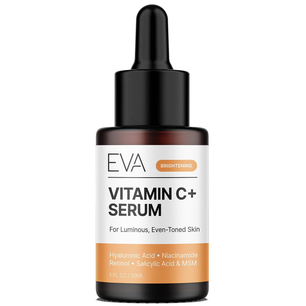 Eva Naturals Vitamin C Serum for Face with Retinol & Niacinamide, 1 oz Eva Naturals