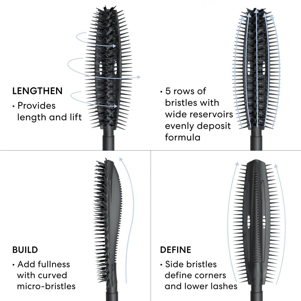 bareMinerals Strength & Length Serum Mascara, Extreme Black, 0.27 oz bareMinerals