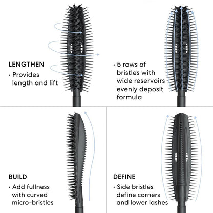 bareMinerals Strength & Length Serum Mascara, Extreme Black, 0.27 oz bareMinerals