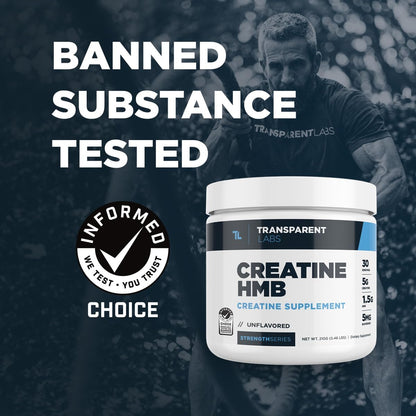 Creatine HMB a" Blue Raspberry (0.65 lbs./30 Servings)