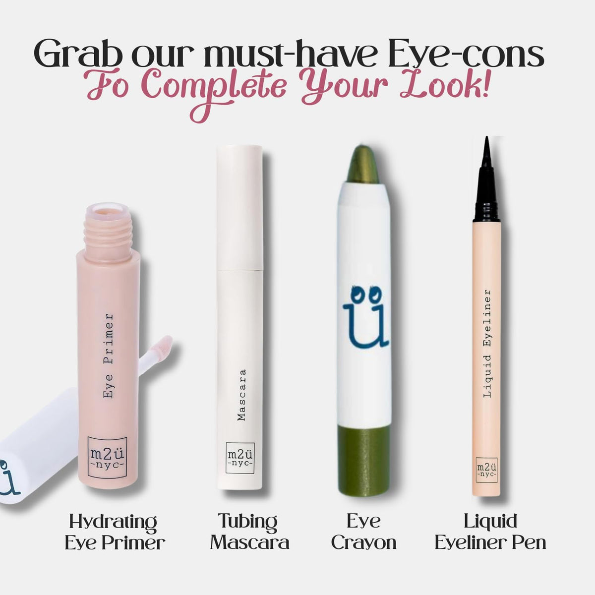Waterproof Liquid Eyeliner Pen (Black) – No Smudge, Up to 24 Hour Wear M2U NYC