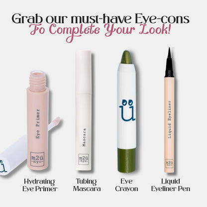 Waterproof Liquid Eyeliner Pen (Black) – No Smudge, Up to 24 Hour Wear M2U NYC