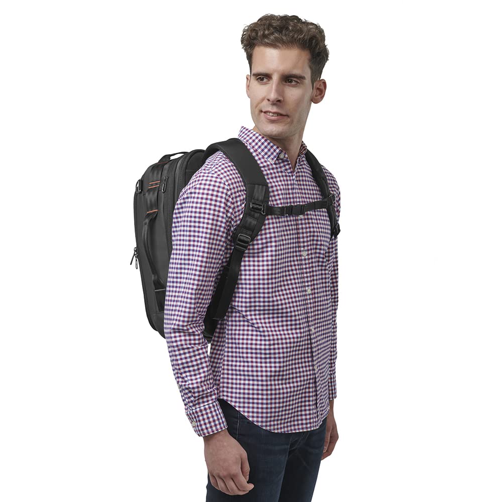 Briggs & Riley Medium Convertible Backpack Duffle Bag - Carry On for Men & Women, Use for Travel, Gym, or Work, Overnight Weekend Luggage, Shoulder Strap, Laptop Compartment - ZDX Collection, Black Gsupps Australia