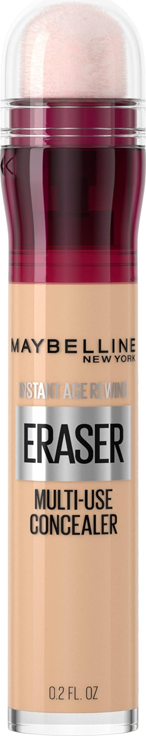 Maybelline Instant Age Rewind Eraser Dark Circles Treatment Multi-Use Concealer, 120, 1 Count (Packaging May Vary) MAYBELLINE