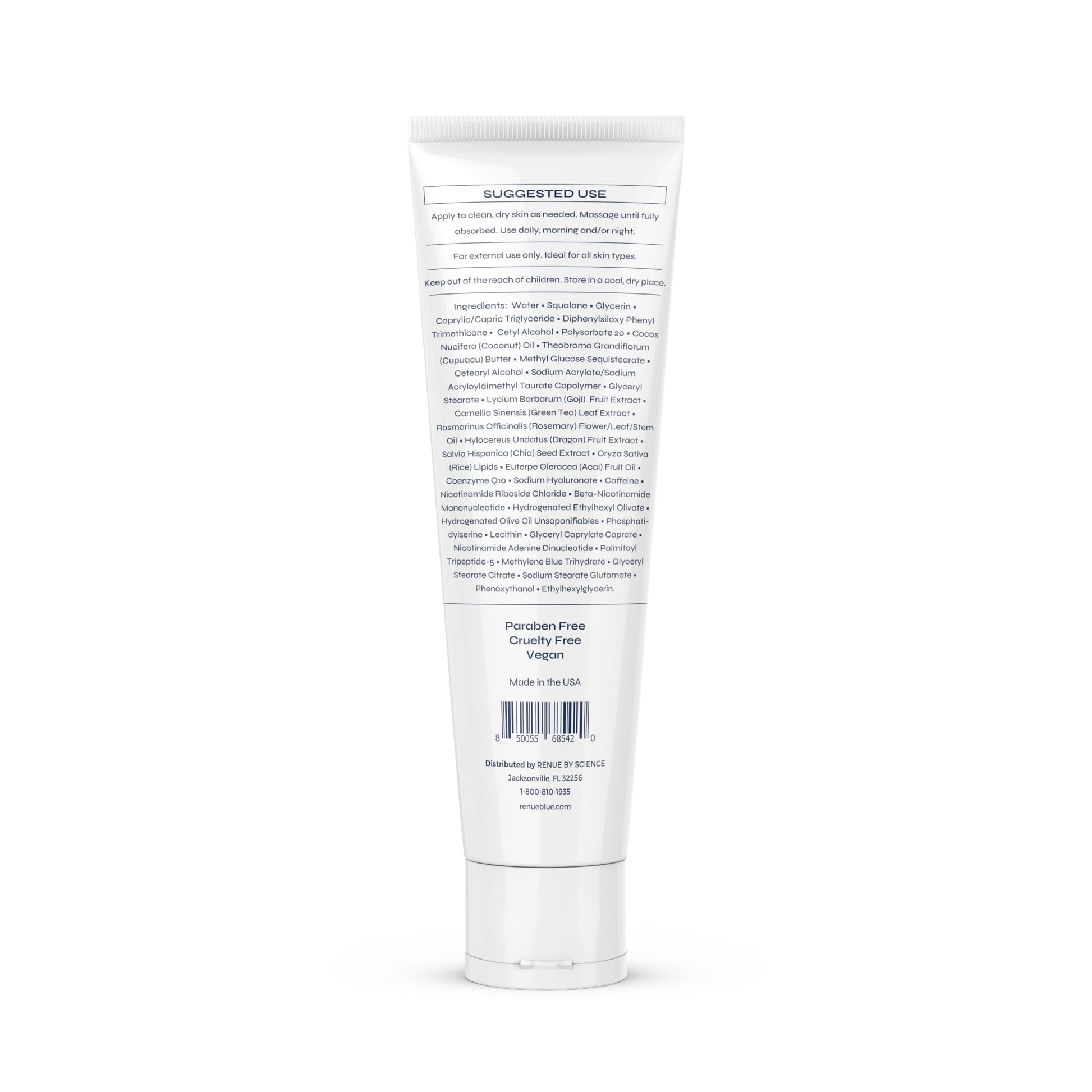Renue Blue Methylene Blue Moisturizing Body Cream – Liposomal NAD+ Complex with Antioxidants, Peptides, and Botanical Extracts for Hydrated, Healthier‑Looking Skin Renue By Science buy australia supplements