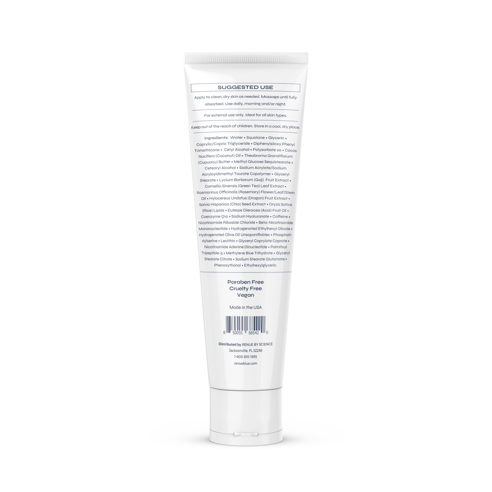 Renue Blue Methylene Blue Moisturizing Body Cream – Liposomal NAD+ Complex with Antioxidants, Peptides, and Botanical Extracts for Hydrated, Healthier‑Looking Skin Renue By Science buy australia supplements