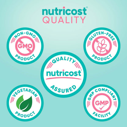 Nutricost Myo Inositol & D-Chiro Inositol for Women 2000mg, 120 Capsules, 2000mg Myo & 50mg D-Chiro Per Serving, 30 Servings Nutricost