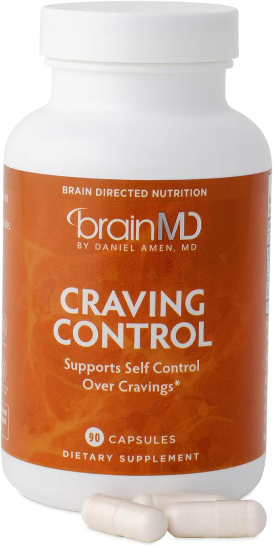 BrainMD Craving Control - Natural Supplement for Appetite Management, 90 Capsules