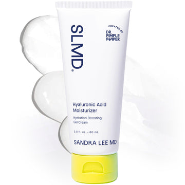 SLMD by Dr. Pimple Popper | Hyaluronic Acid Face Moisturizer 2.0 fl. oz. Hyaluronic Acid Moisturizer Cream for Face, Lightweight, Oil-Free Hydration for All Skin Types, Smooths & Soothes. SLMD buy australia supplements