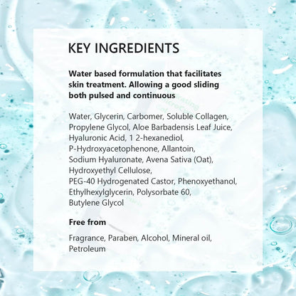 Oeneis Hydrating Microcurrent Conductive Gel with Hyaluronic Acid & Aloe Oeneis