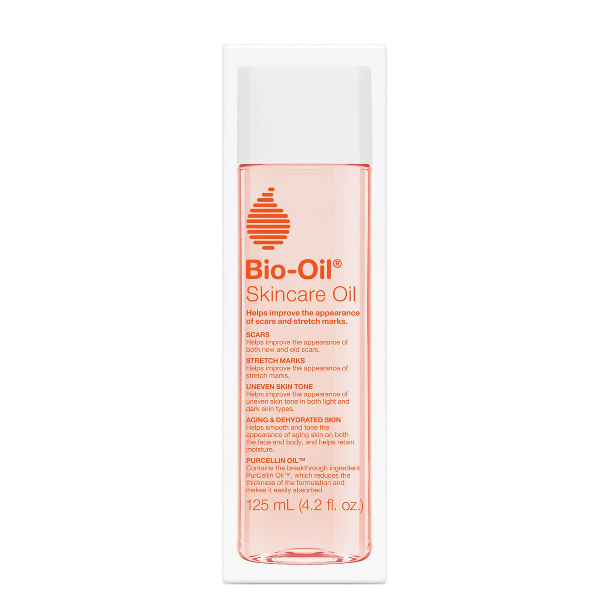 Bio-Oil Skincare Body Oil Serum for Scars and Stretch Marks, Face and Body Moisturizer with Vitamin E & A for Sensitive Dry Skin, Dermatologist Recommended, Non-Comedogenic, 4.2 Oz Bio-Oil