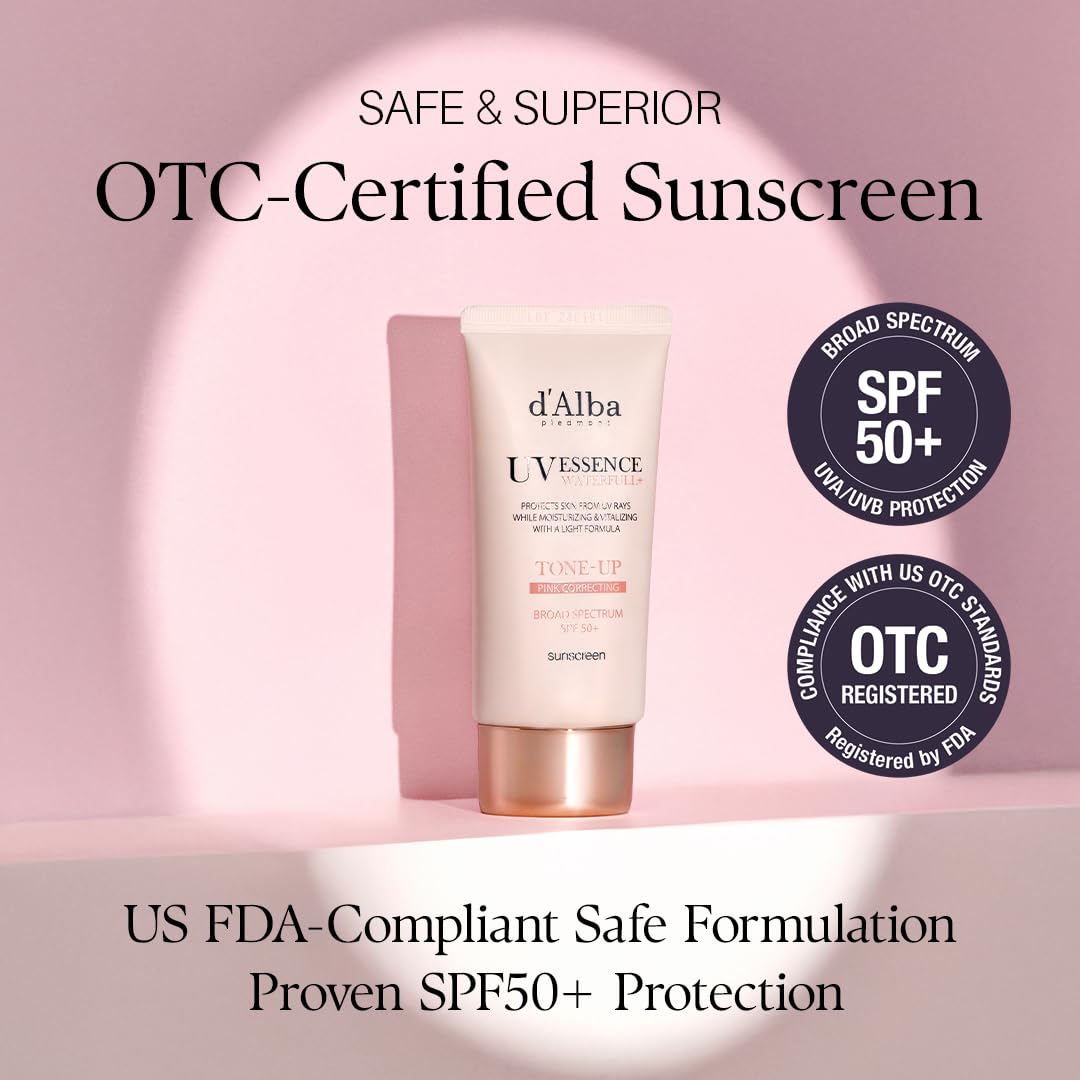 d'alba Piedmont Waterfull Tone-Up Sunscreen Serum (1.69 fl oz), SPF 50+ d'alba Piedmont