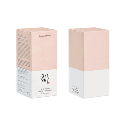 Beauty of Joseon Revive Snail Mucin Ginseng Serum Hydrating Peptide Facial Moisturizer Dark Spot Acne Scar Remover for Sensitive Face. Korean Skin Care for Men and Women, 30ml, 1fl. Oz Beauty of Joseon