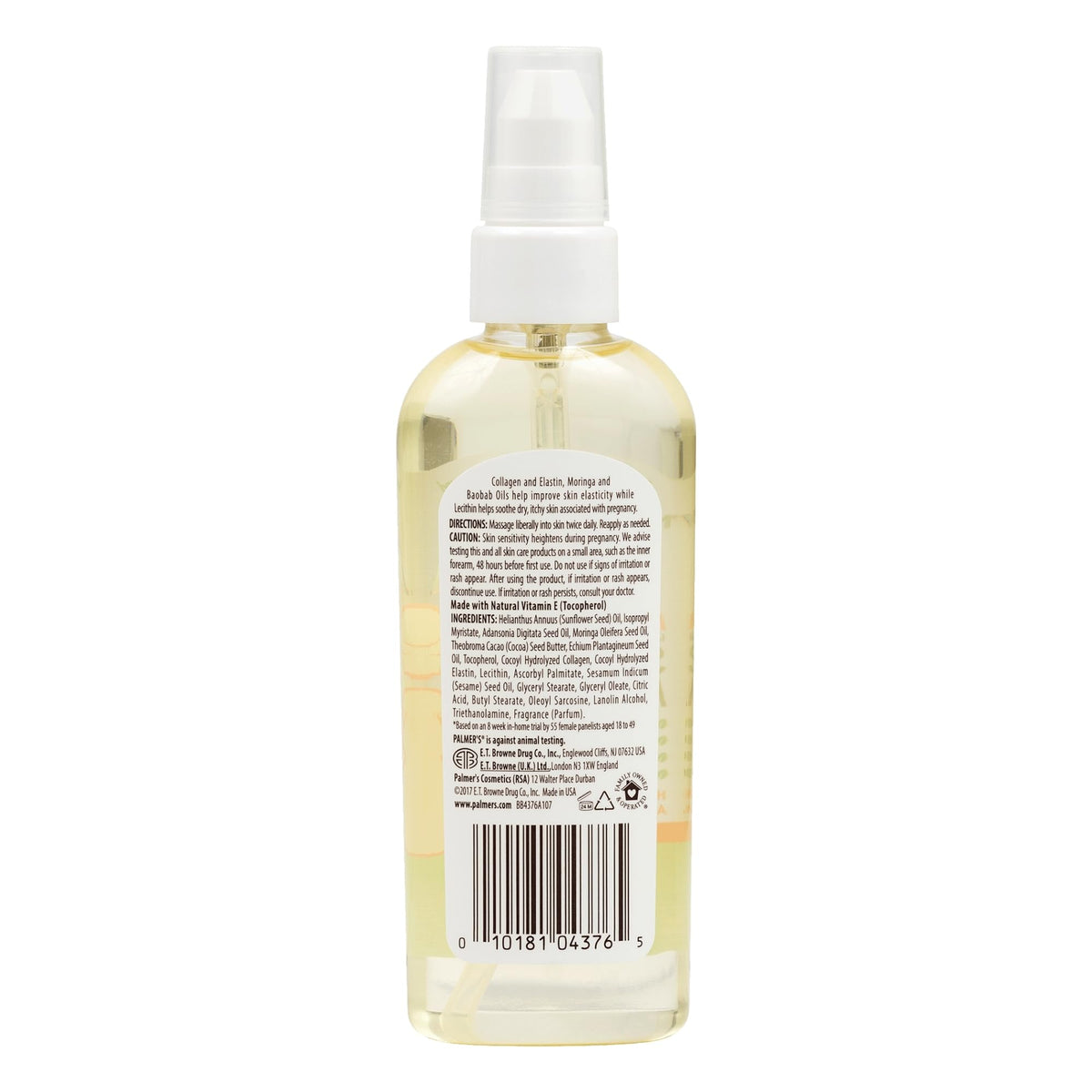 Palmer's Stretch Marks Massage Oil for Pregnancy & Weight Changes (3.4 Oz) Palmer's