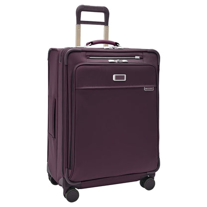 Briggs & Riley Essential 22" Carry On Expandable Spinner - Luggage for Travel, Suitcases with Wheels, Softside Rolling Bag for Men & Women, Self-Repairing Zipper - Baseline Collection, Black Gsupps Australia