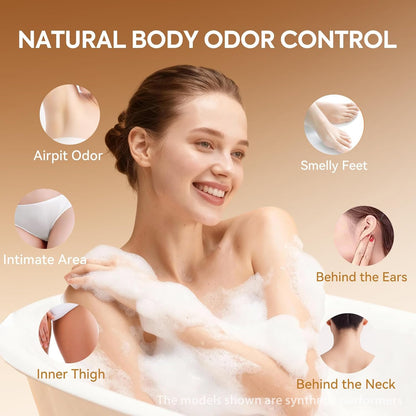 Persimmon Body Wash for Old People Smell, Natural Deodorant Bar Soap QualiLife