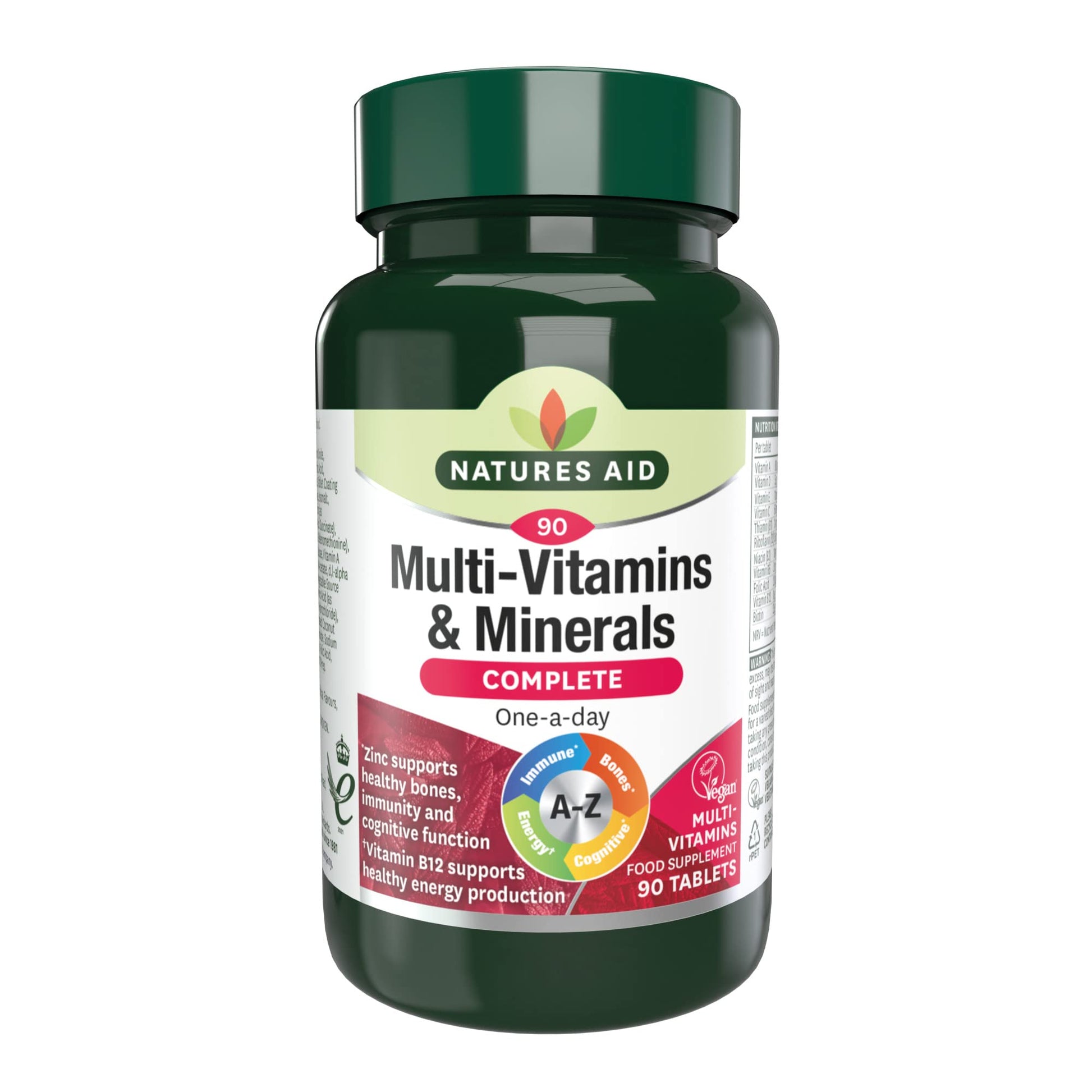 Natures Aid Multivitamins and Minerals, 90 Count (Pack of 1), (Packing may vary) natures aid buy australia supplements
