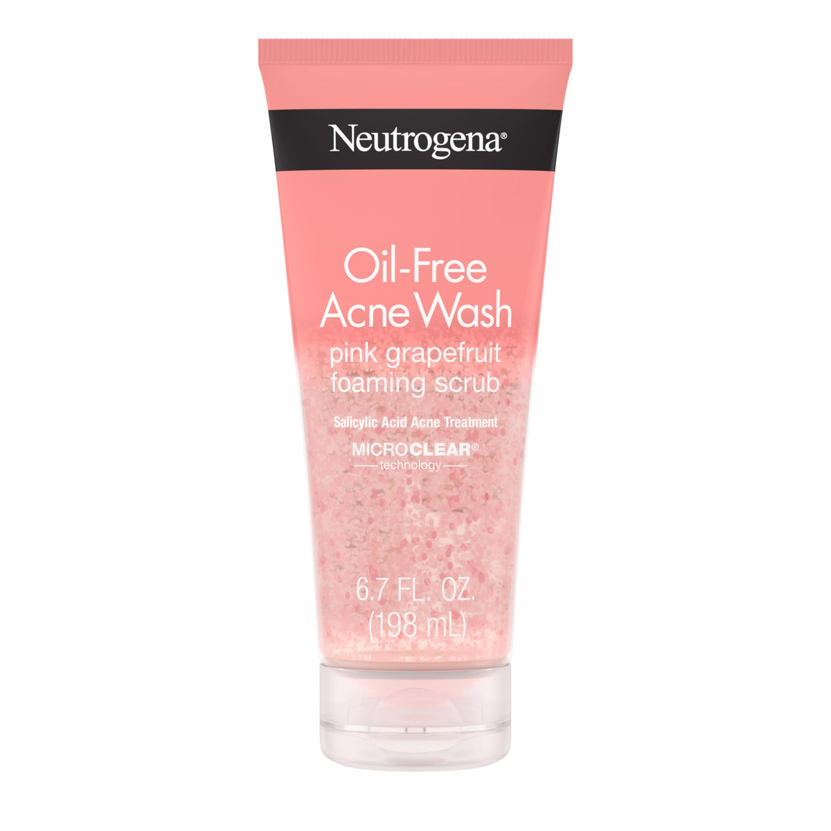 Neutrogena Oil Free Pink Grapefruit Acne Face Scrub, 6.7 oz Neutrogena