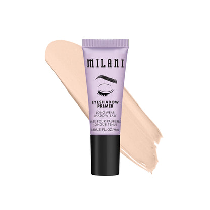 Milani Eyeshadow Primer - Clear Longwear Crease-Proof Eye Makeup Base Milani
