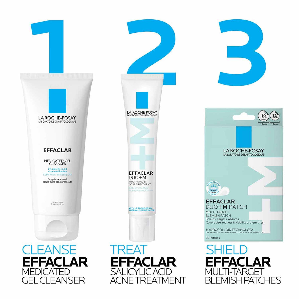 La Roche-Posay Effaclar Salicylic Acid Acne Treatment for Face 1.35 oz La Roche-Posay
