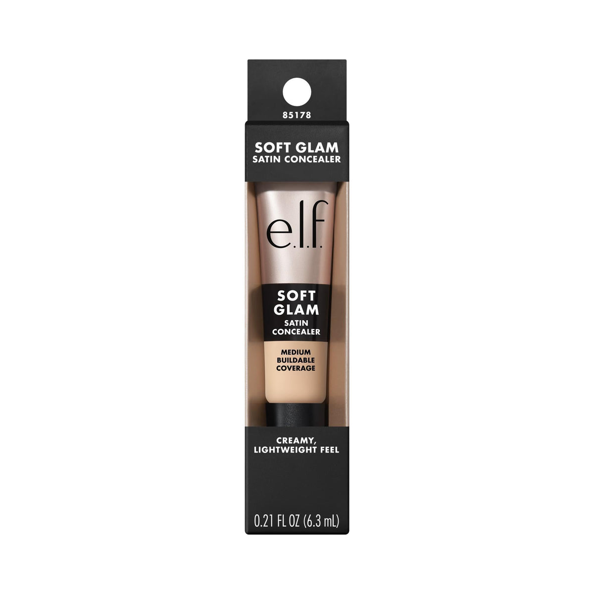 e.l.f. Soft Glam Satin Concealer, Medium Coverage, 13 Fair Neutral e.l.f.