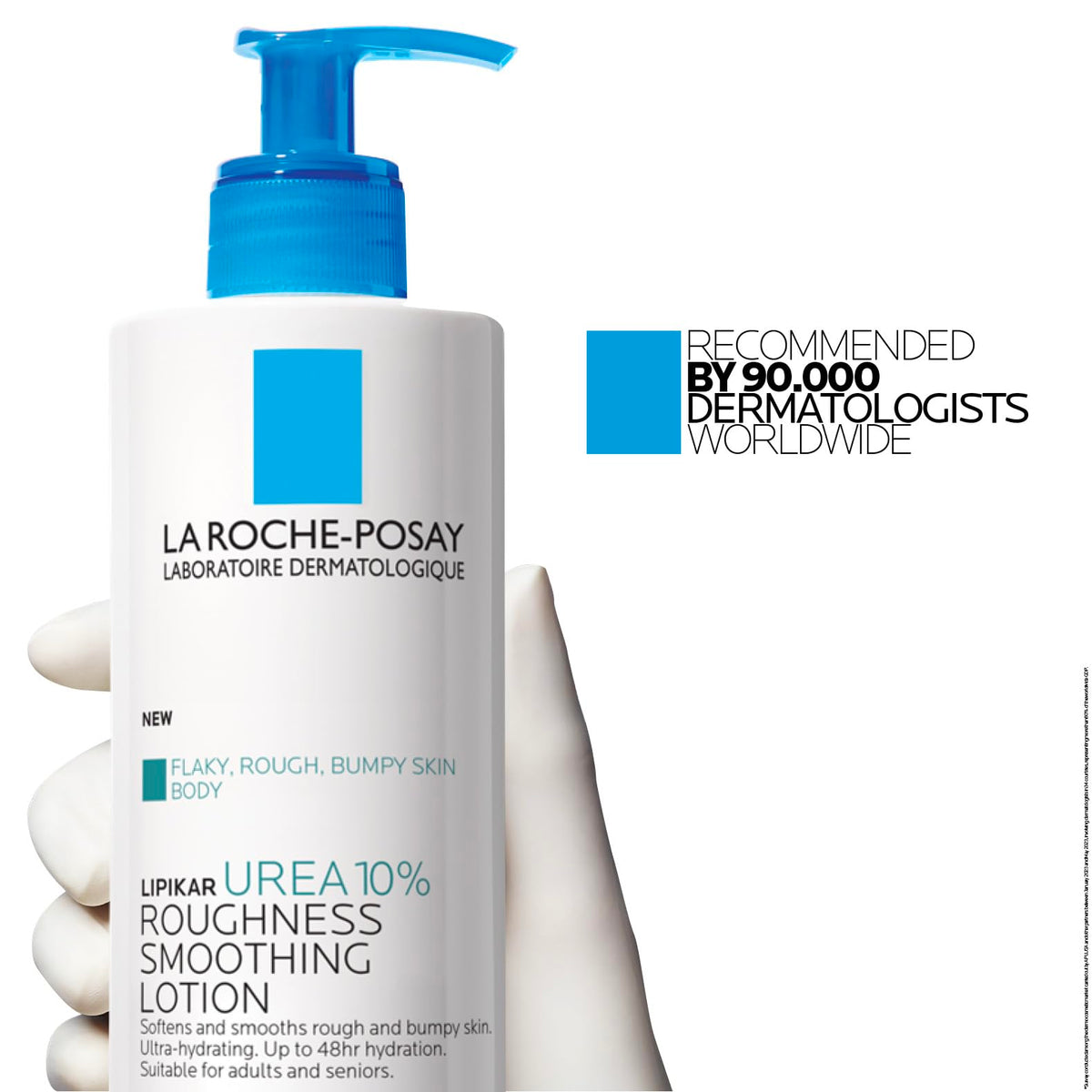 La Roche-Posay Lipikar Urea 10% Body Lotion for Dry Skin, 13.52oz La Roche-Posay