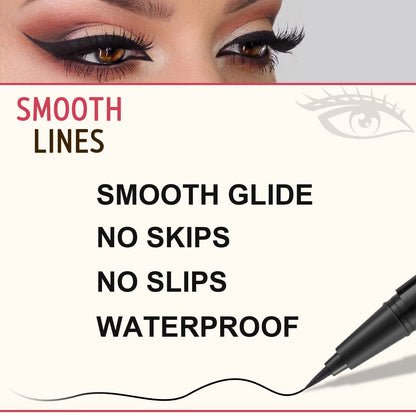 LAVONE Eyebrow Makeup Kit,Waterproof Brow Pencil,Pomade,Eyeliner-Dark Brown LAVONE