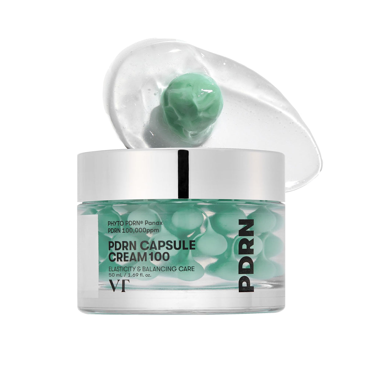 VT COSMETICS PDRN Capsule Cream 100, 1.69 fl. oz. VT COSMETICS