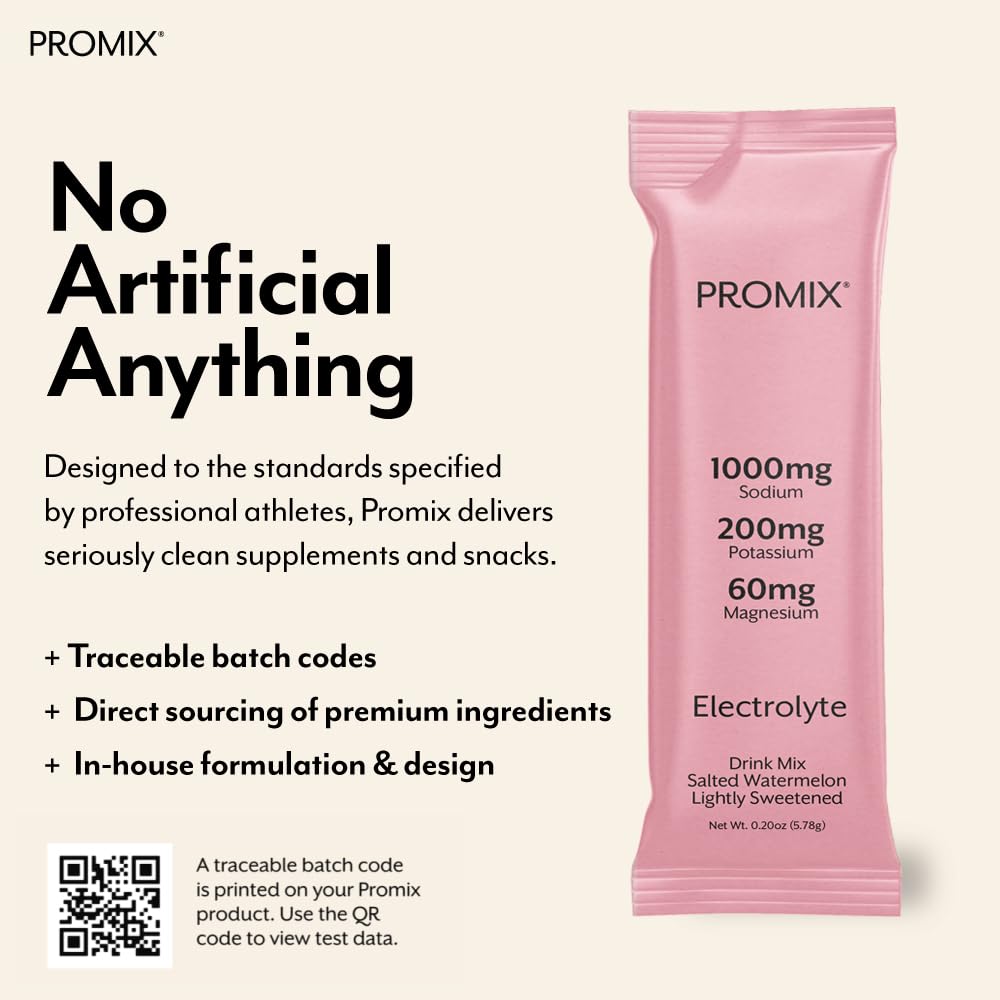 ProMix Nutrition Electrolytes Powder Hydration Packets - Himalayan Pink Salt, Magnesium, Potassium, Vitamin C - Salted Watermelon, ProMix Nutrition buy australia supplements