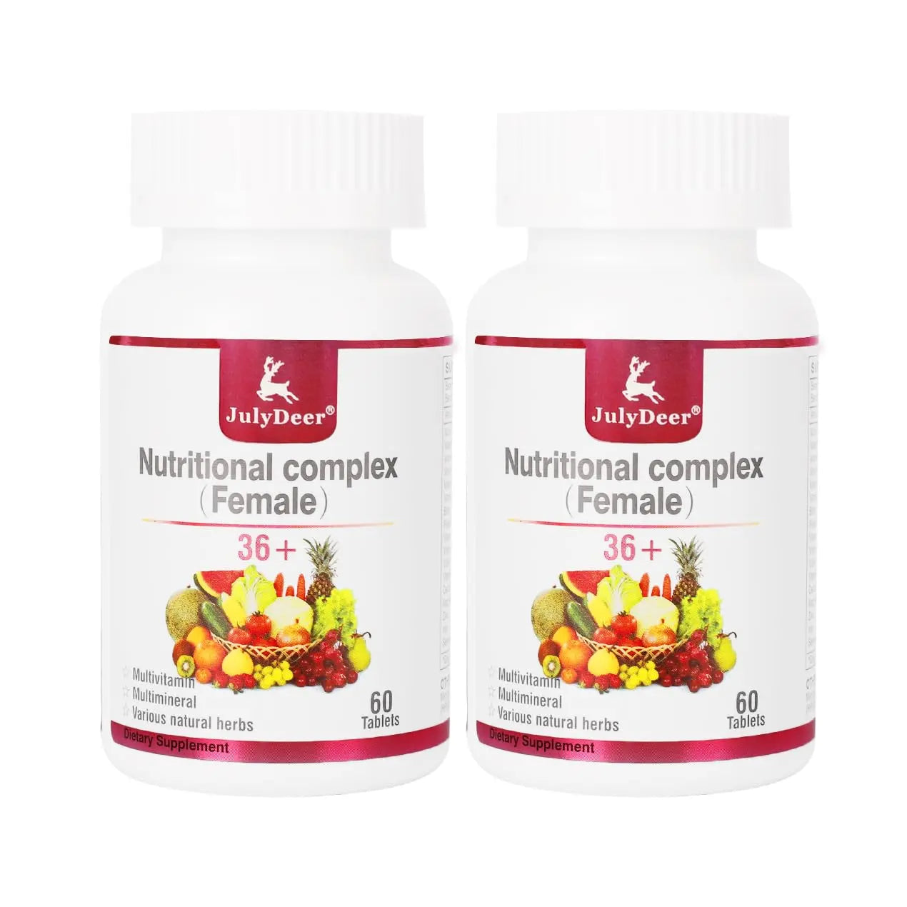 JulyDeer One Daily Tablet Multivitamin for Women - Complete Multimineral with Vitamin A, C, D, E and B-Complex, Zinc & More for Women's Immunity JulyDeer buy australia supplements