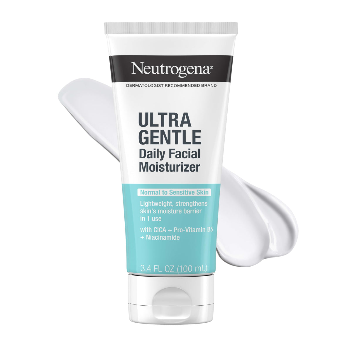 Neutrogena Ultra Gentle Daily Face Moisturizer, Fragrance-Free, 3.4 fl. oz Neutrogena