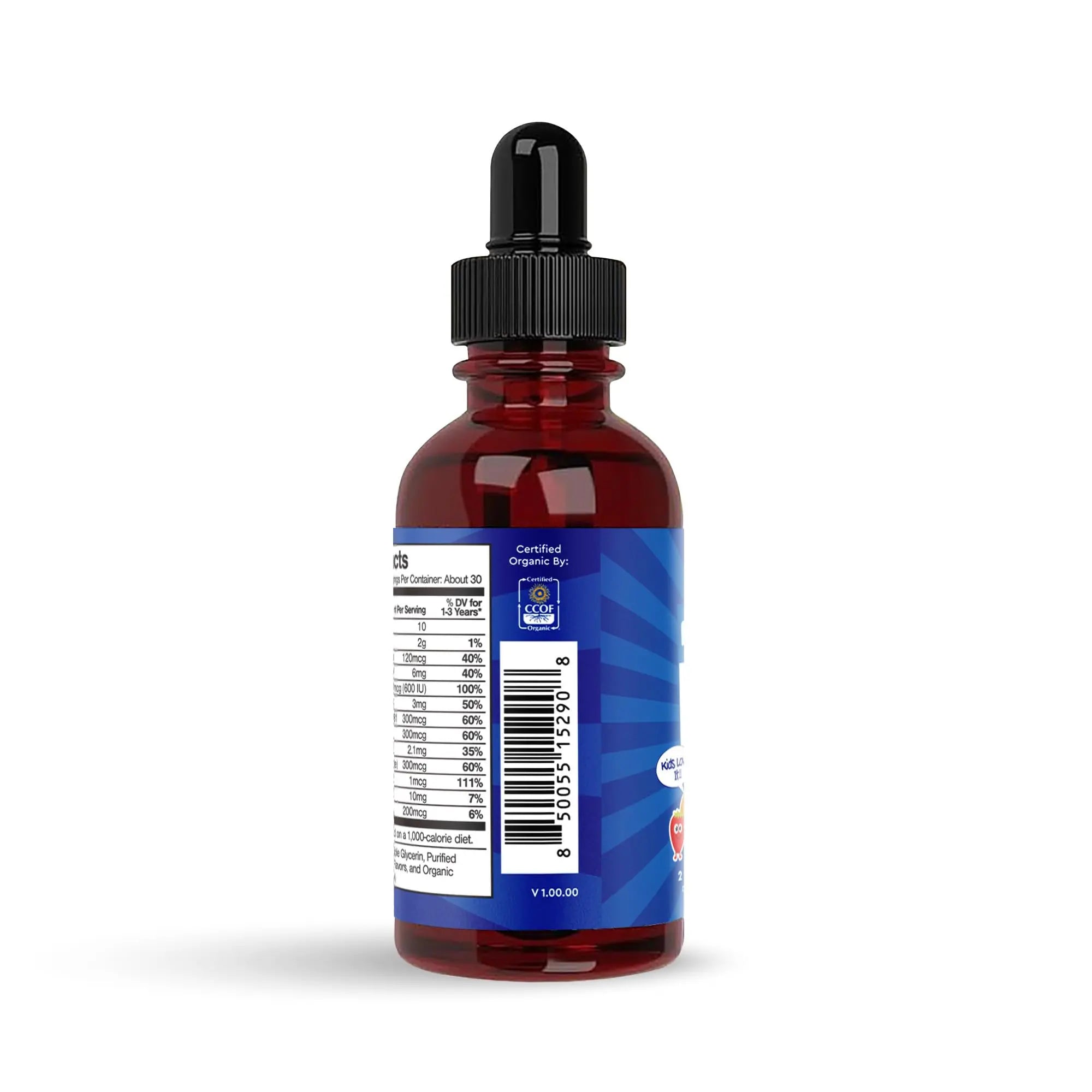 Feel Great Vitamins Organic Multivitamin Liquid Drops for Toddlers & Kids | Daily Essential Nutrients for Healthy Growth | The Feel Great Vitamin Company buy australia supplements