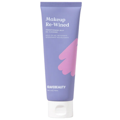 KraveBeauty Makeup Re-Wined Cleansing Oil Makeup Remover, 100 mL KraveBeauty
