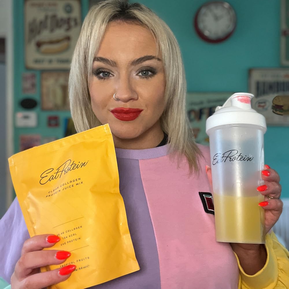 EatProtein Tropical Fruits Collagen Protein Juice Drink Mix | 24g Protein | 26.4g Collagen | 8X Servings EatProtein buy australia supplements