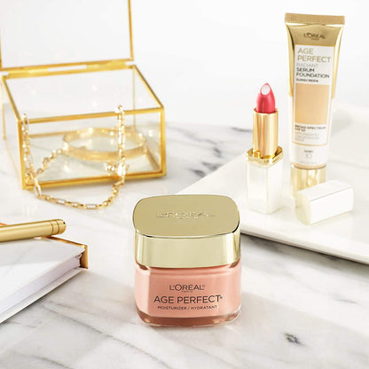 L'Oreal Paris Age Perfect Rosy Tone Anti-Sagging Face Moisturizer, Renew & Revive Healthy Tone, 1.7 oz (Packaging May Vary) L'Oreal Paris