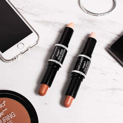 wet n wild MegaGlo Dual-Ended Contour Stick, Light Medium, Cruelty-Free wet n wild