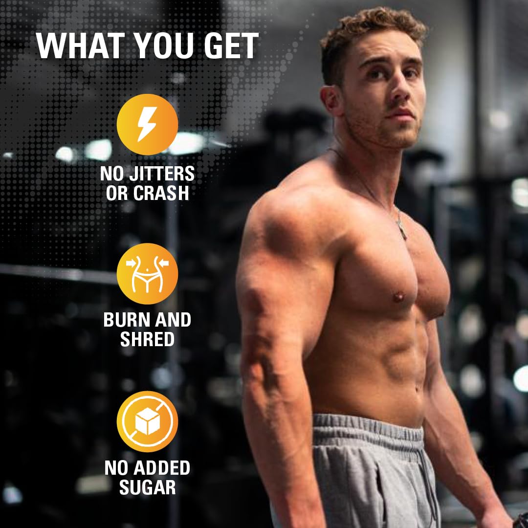 EHP Labs OxyShred Non Stimulant Pre Workout Powder - Stim Free Pre Workout, Caffeine Free Preworkout for Men & Women with L Glutamine & Acetyl L Carnitine - Peach, 60 Servings EHP Labs buy australia supplements