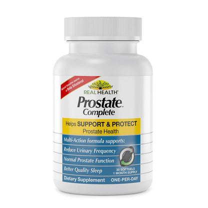 Real Health The Prostate Formula - Prostate Health Supplements for Men, Saw Palmetto Formula for Healthy Bladder and Urinary Support, Real Health