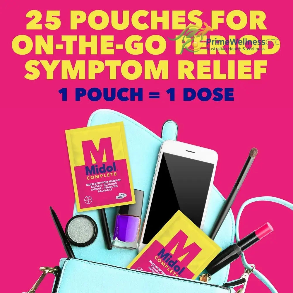 Midol Complete Caplets with Acetaminophen for Menstrual Symptom Relief - 50 Count Midol buy australia supplements