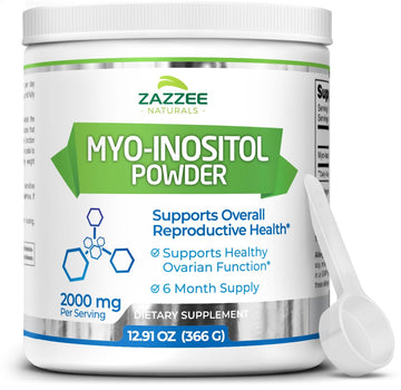 Zazzee Myo-Inositol Powder, 6 Month Supply, 183 Servings, 2000 mg per Serving Zazzee buy australia supplements